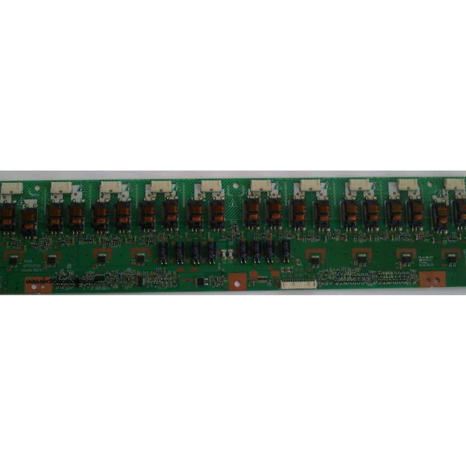 BACKLIGHT INVERSOR / AUO / SONY 19.37T04.006 / 1937T04006 / VIT71037.51 / MODELO KDL-37XBR6	
