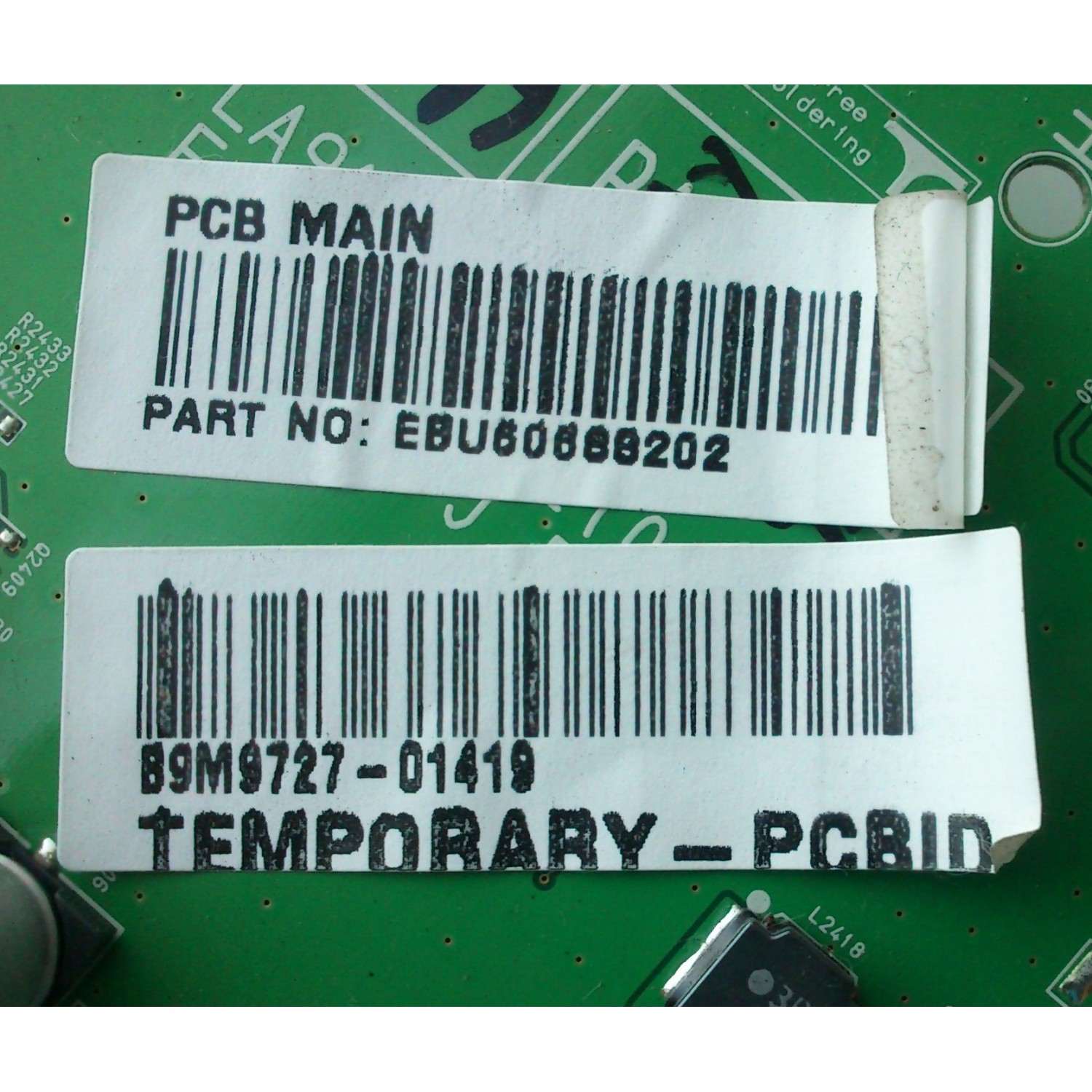 MAIN SMARTV / LG EBU60688202 / LA91L / EAX60824402(0) / MODELO 42LH50-UC AUSVLHR / PANEL LC420WUF(SB)(B1)	 - Imagen 2