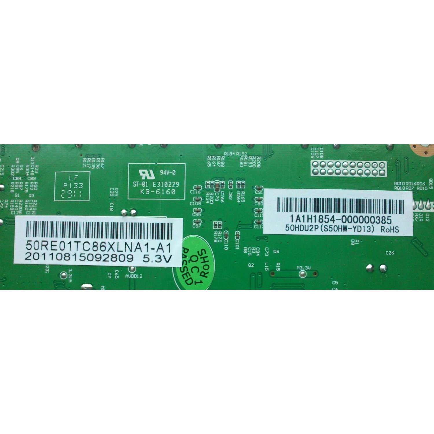 MAIN / RCA 1A1H1854 / 50RE01TC86XLNA1-A1 / 20110815092809 / T.RSC8.6A / 11105 / MODELO	 - Imagen 3