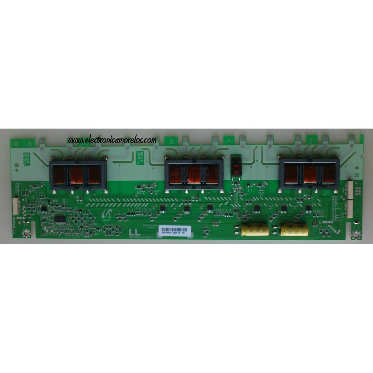 BACKLIGHT INVERSOR LL / TOSHIBA LJ97-01554A / 01554A / SSI520HC24 / MODELO 52HL167	