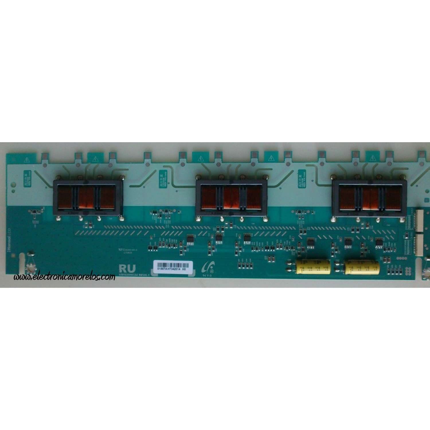 BACKLIGHT INVERSOR RU / SAMSUNG / TOSHIBA LJ97-01557A / 01557A / SSI520HC24 / MODELO 52HL167	