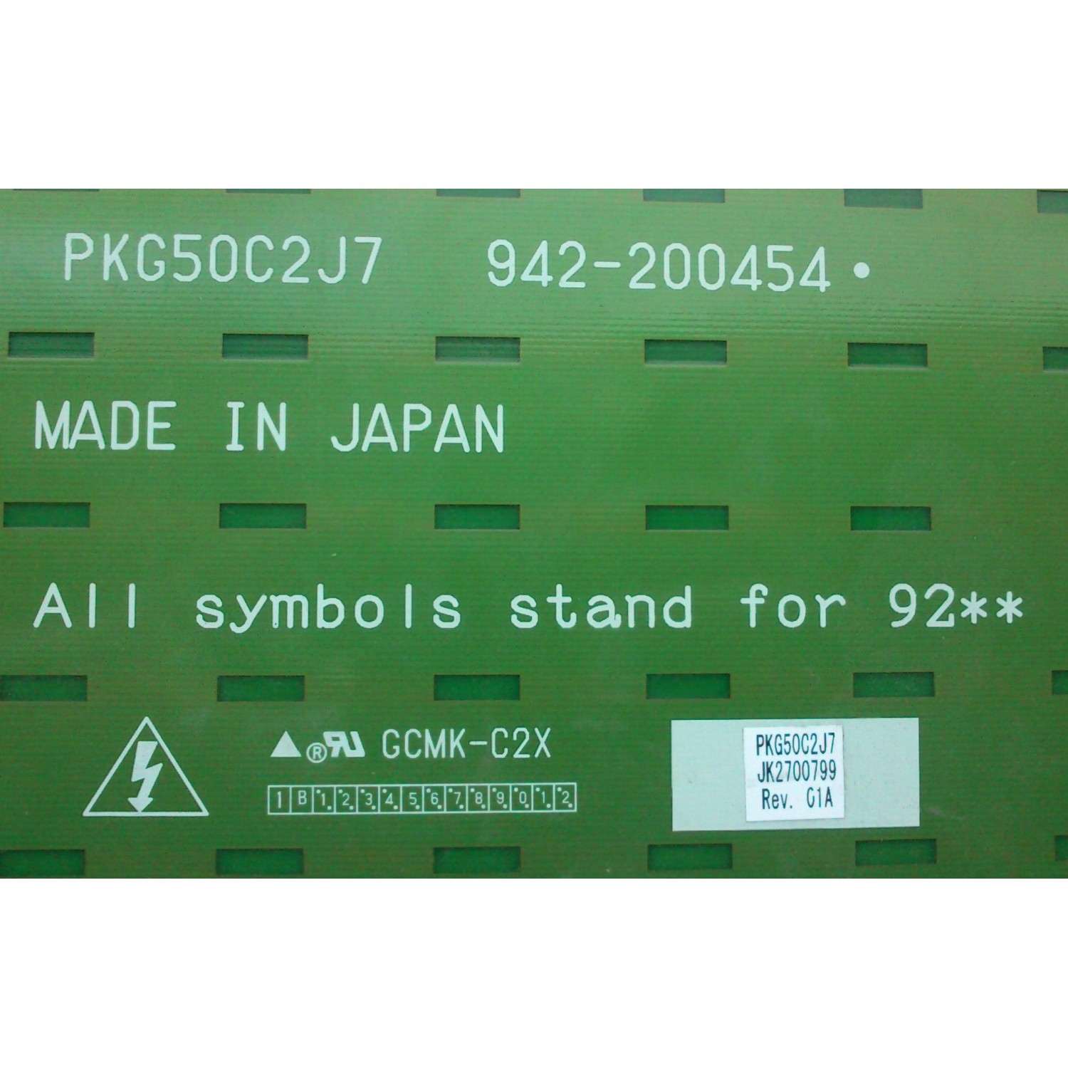 TARJETA DE INTERFACE / PHILIPS PKG50C2J7 / 942-200454 / JK2700799 / MODELO 50PF9955	 - Imagen 2