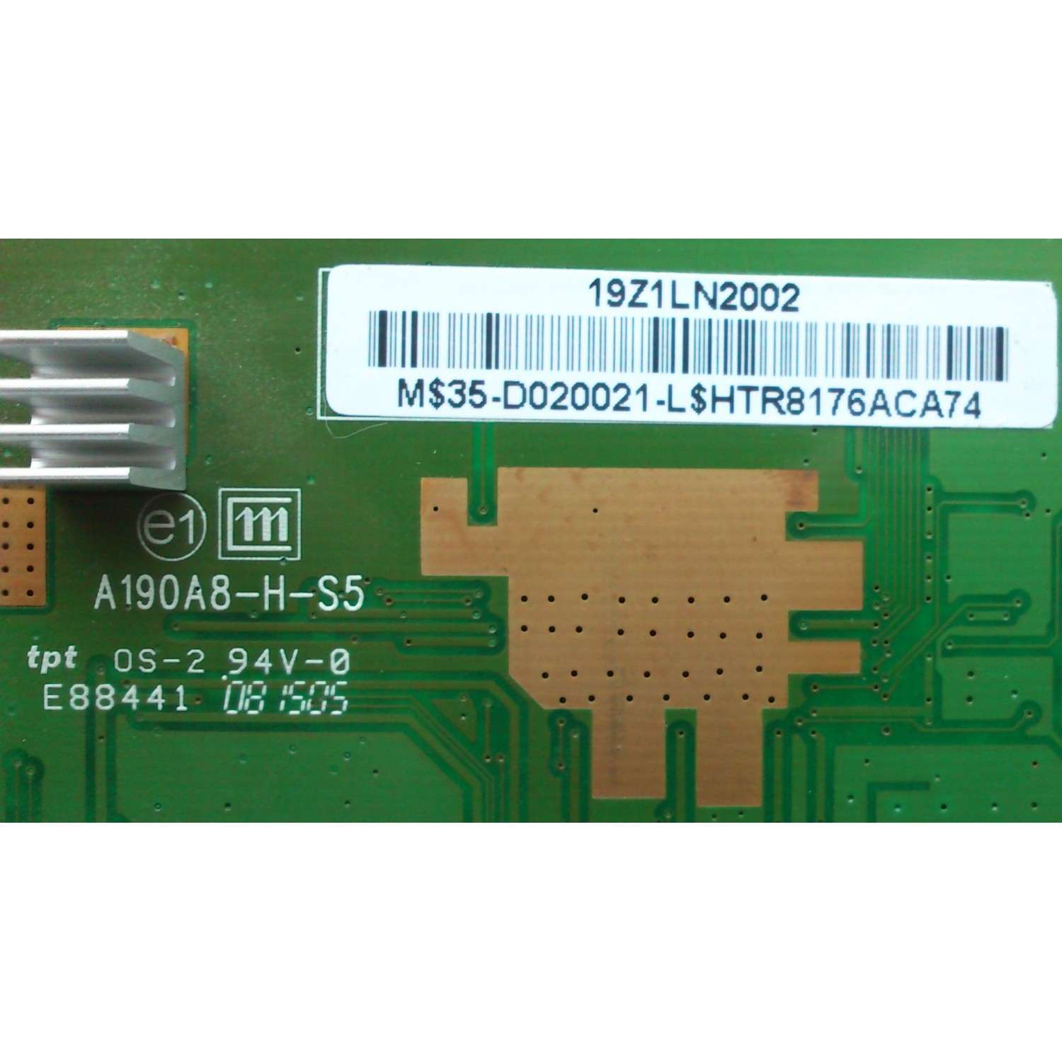 MAIN / VIEWSONIC 35-D020021 / A190A8-H-S5 / MODELO VS11979	 - Imagen 2