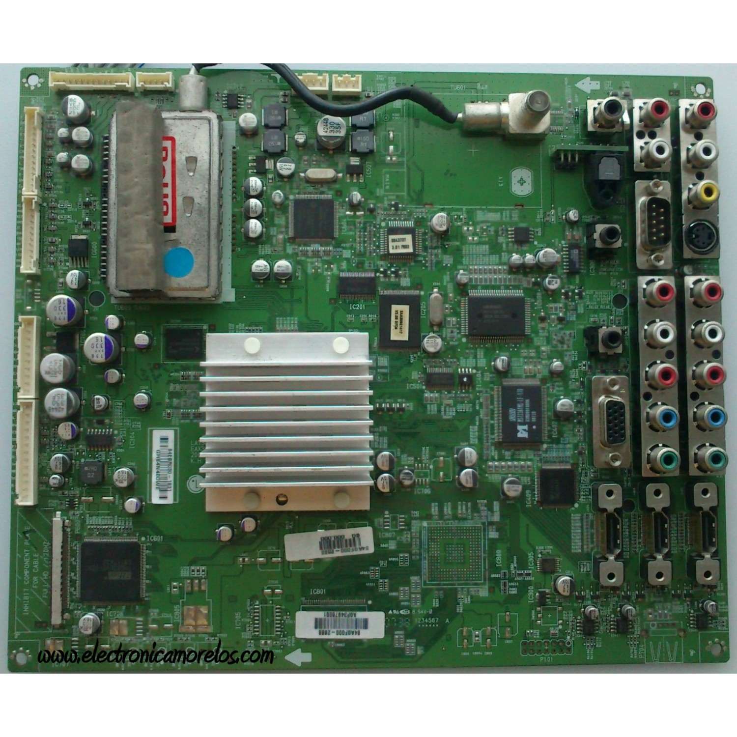 MAIN / LG AGF34976001 / EAX38648501(7) / MODELO 52LB9DF-UA	