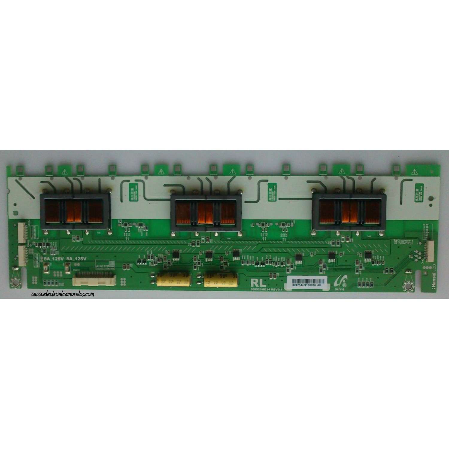 BACKLIGHT INVERSOR RL / MITSUBISHI LJ97-02473A / 02473A / SSI520HD24 / MODELO LT-52151	
