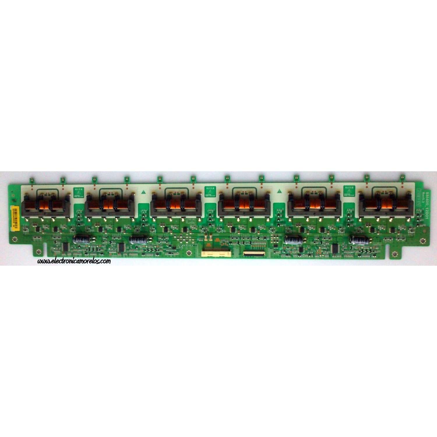BACKLIGHT INVERSOR / PHILIPS LJ97-02753A / 02753A / SSI400_12D01 / MODELO 40PFL5505D/F7	