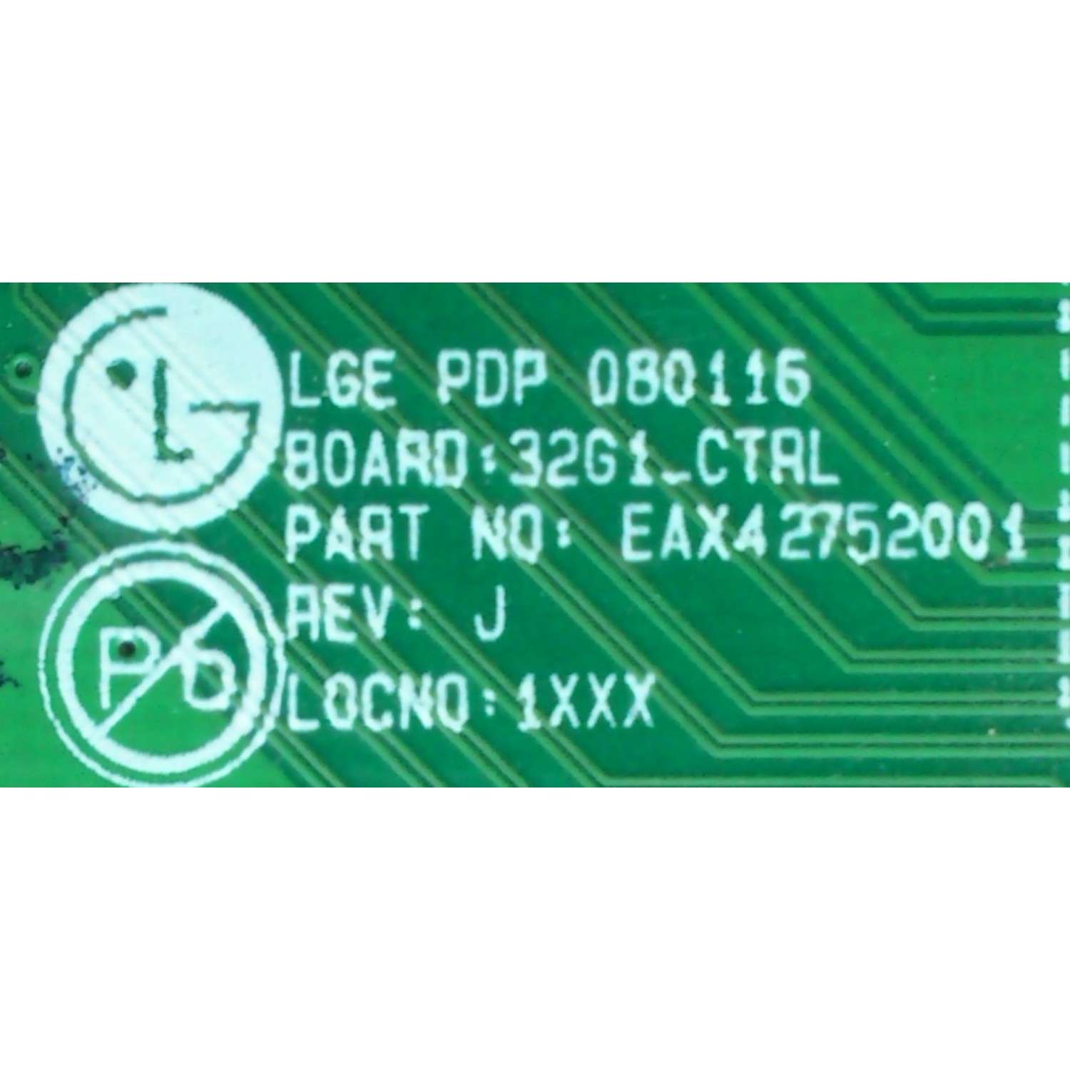 MAIN LOGICA / VIZIO EBR43988901 / EAX42752001 / MODELO VP322-HDTV10A	 - Imagen 3