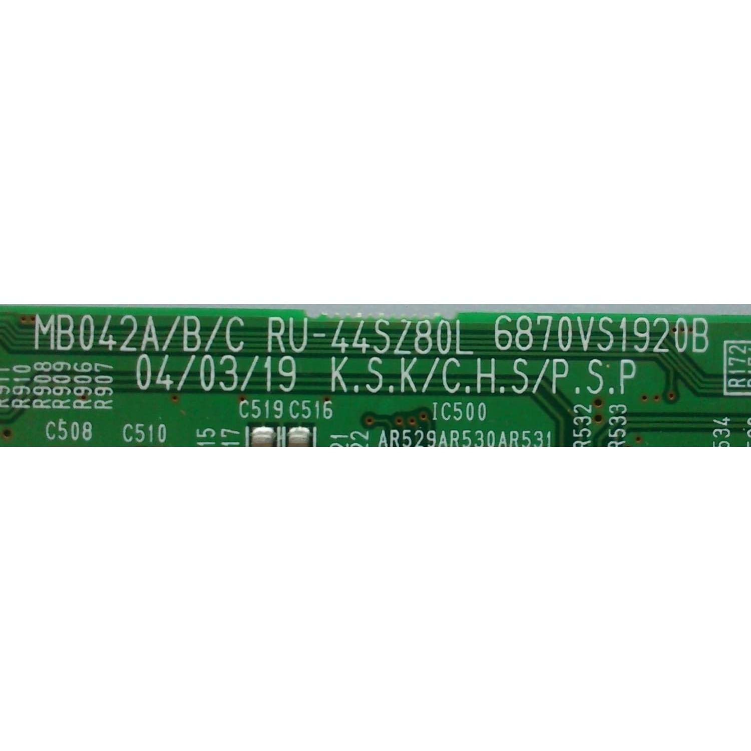 PROSESADOR DE ENTRADA DIGITAL / LG 6871VSAH23A / 6870VS1920B MODELO RU-44SZ63D - Imagen 2