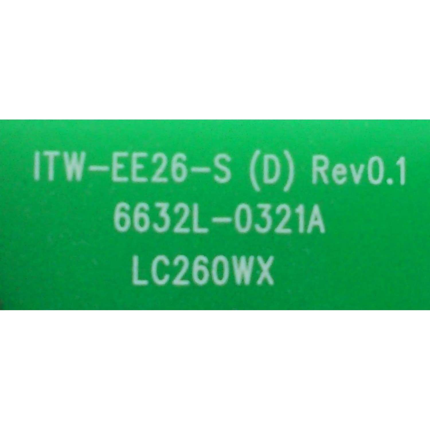 BACKLIGHT INVERSOR ESCLABA / INSIGNIA 6632L-0321A / ITW-EE26-S / MODELO NS-LCD26	 - Imagen 2
