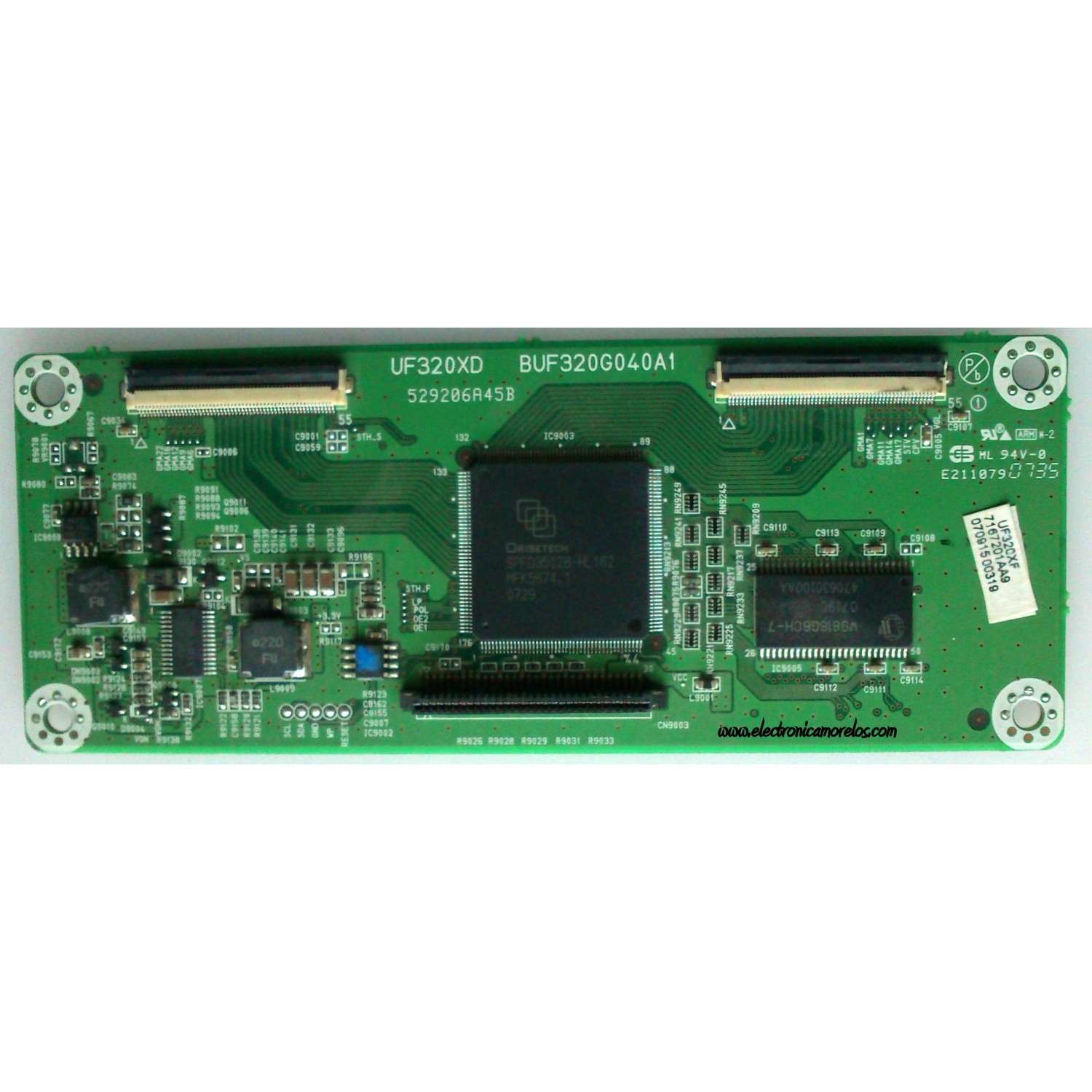 T-CON / EMERSON UF320XF / UF320XD / BUF320G040A1 / 529206A45B / MODELO LC320EM82S	