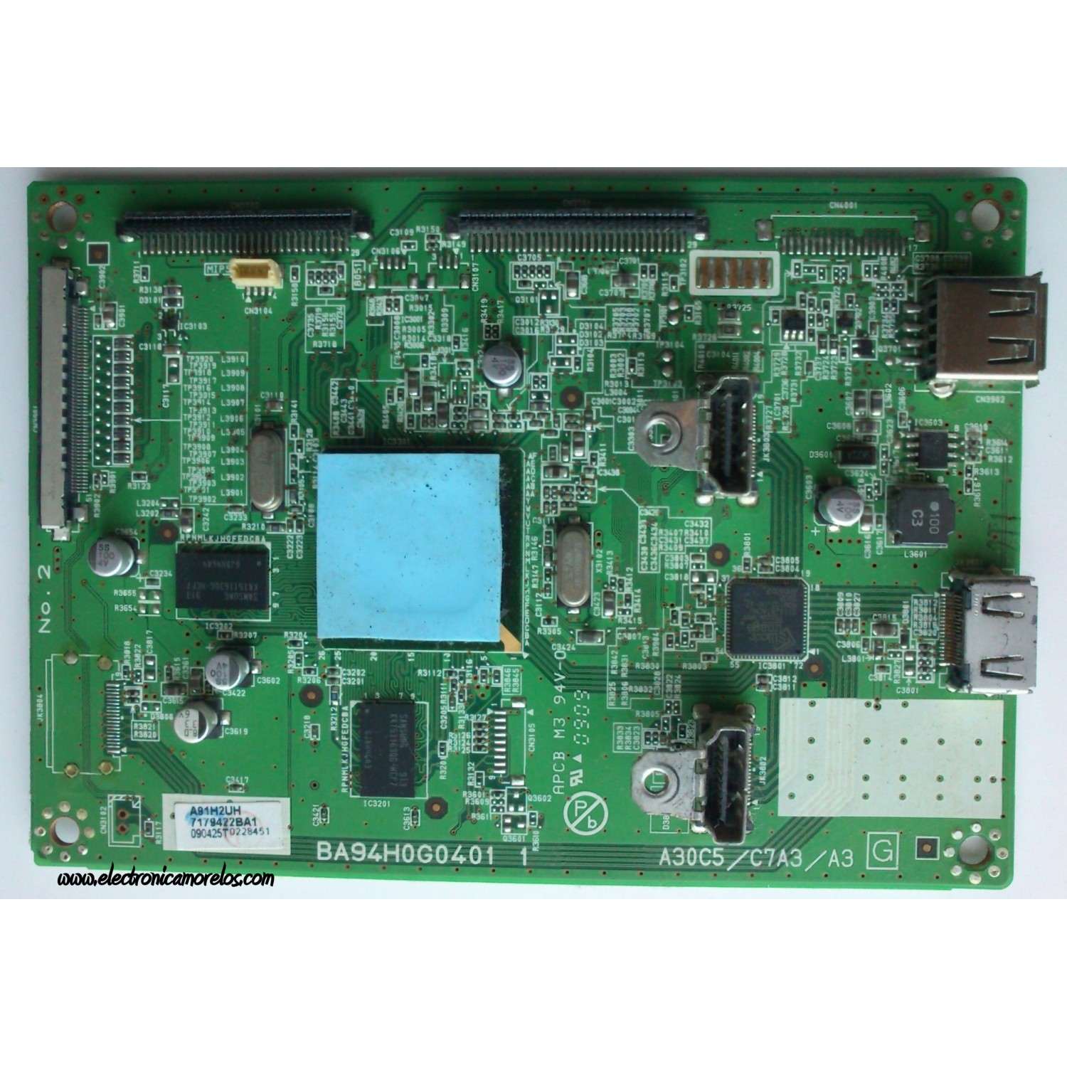 MAIN / PHILIPS A91H2UH / BA94H0G0401 1 / A91H2MMA-001 / MODELO 42PFL3704D/F7	