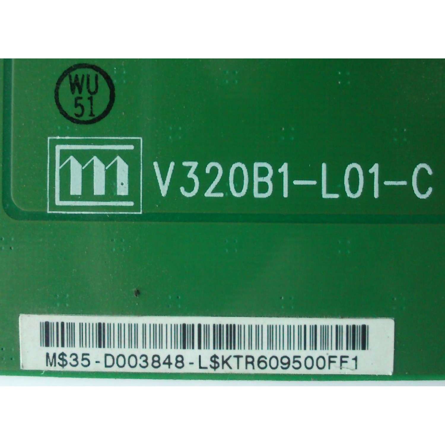 T-CON / WESTINGHOUSE 35-D003848 / V320B1-L01-C / MODELO LTV-32W3HD	 - Imagen 2