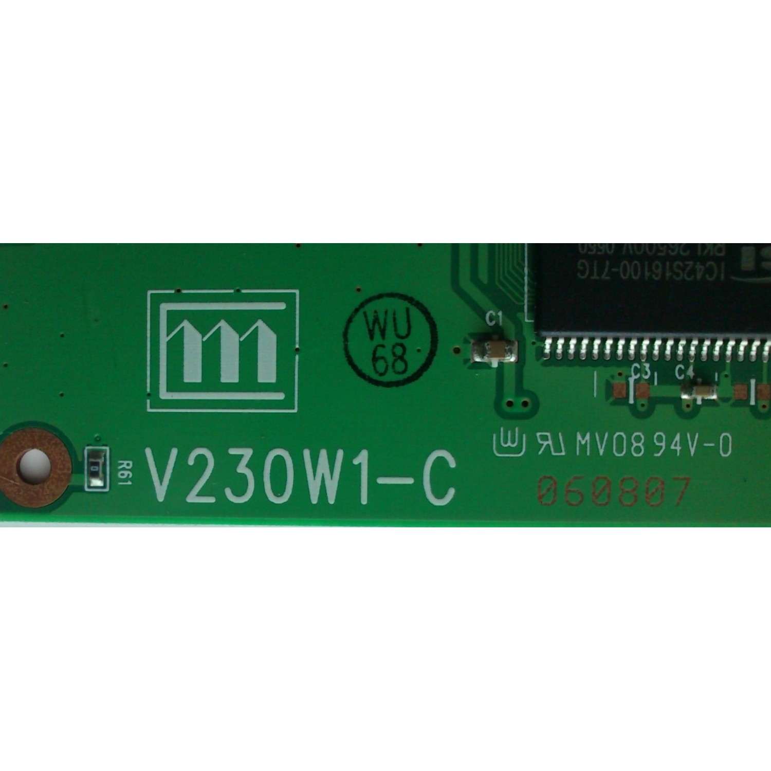 T-CON / SAMSUNG 35-D001211 / V230W1-C / MODELO LNR238WAX/XAA	 - Imagen 3