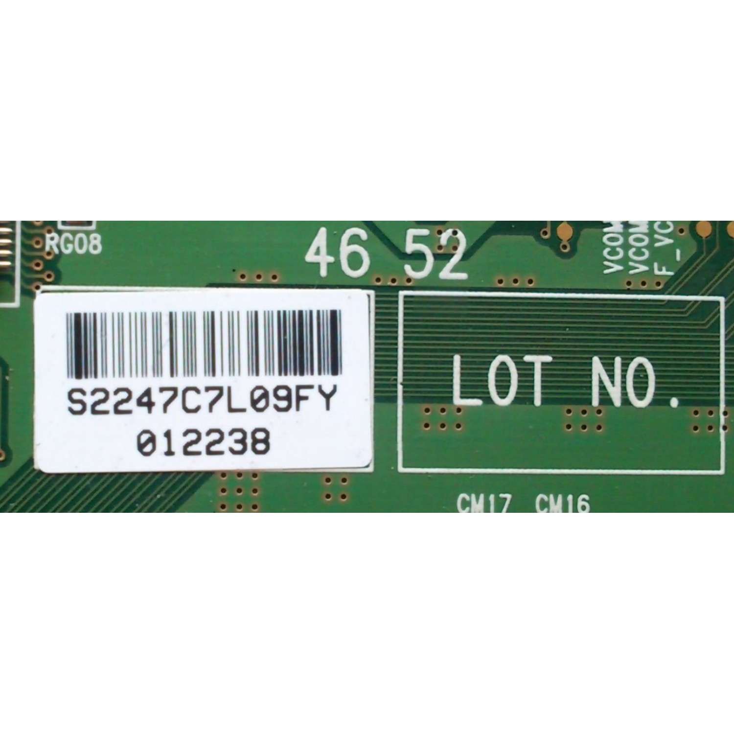 T-CON / SAMSUNG LJ94-02247C / BN81-01308A / 404652FHDSC4LV0.0 / 2247C / MODELO LA46N81BX/XME SS03	 - Imagen 3