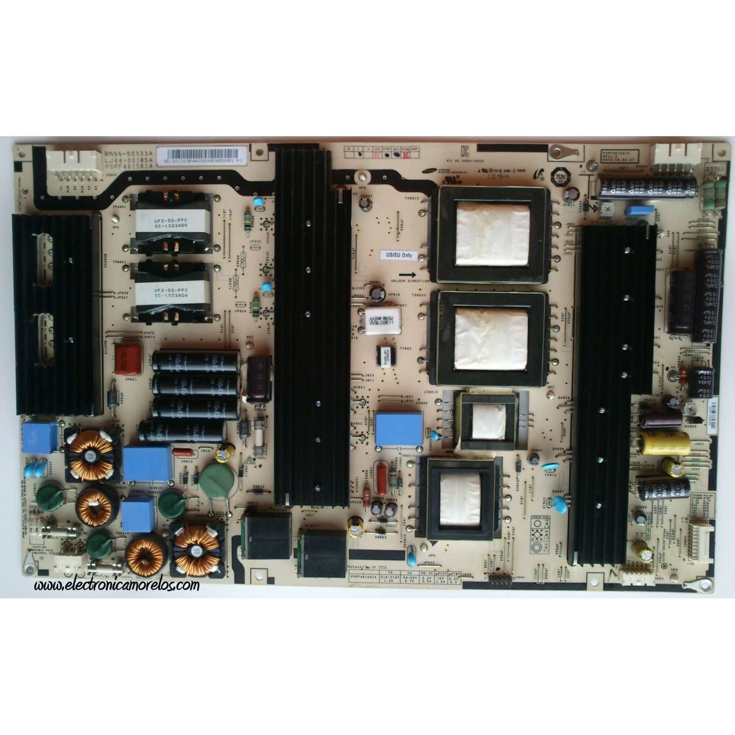 FUENTE DE PODER / SAMSUNG BN44-00333A / PSPF461501A / LJ44-00185A / PANEL S50FH-YD06 / S50FH-YB07 / MODELOS PN50C6400TFXZA / PN50C6500TFXZA / PN50C7000YFXZA / PN50C8000YFXZA N002