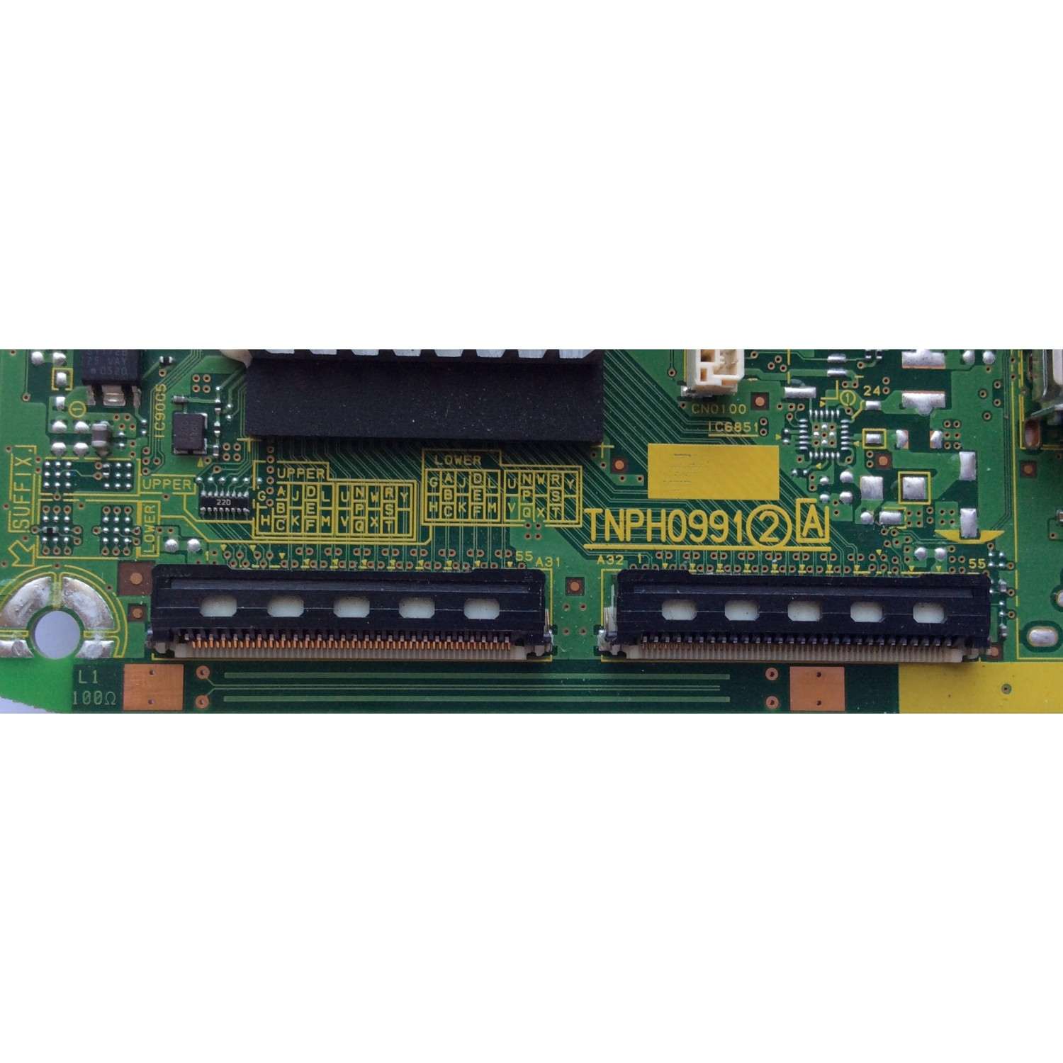 MAIN / PANASONIC TXN/A1SDUUS / TNPH0991 / TNPH0991UB / TXN / A1SDUUS / PANEL MC127FU1511 / MODELO TC-P50UT50	 - Imagen 2