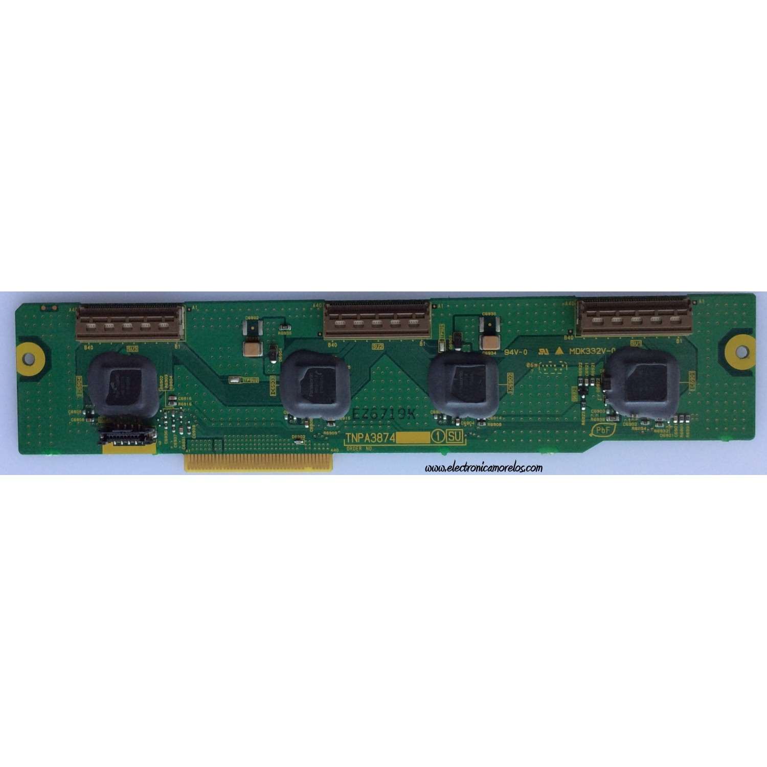 BUFFER SU / PANASONIC TH-42PD60U / TNPA3874 / SUSTITUTA TXNSU1ZQTUE / PANEL MC106W36F9 / MODELO TH-42PD60U / TH-37PG9U / TH-42PG9U / TH-42PS9UK