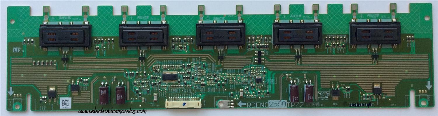 BACKLIGHT INVERSOR / RCA RDENC2590TPZZ / 2995324600 / DAC-24T079 / MODELO 32LA30RQ	