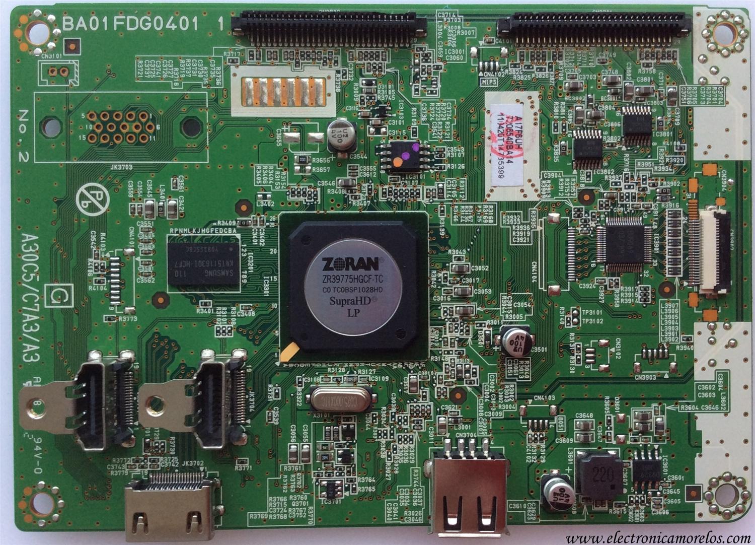 MAIN / PHILIPS A17F6MMA-001 / A17F6UH / BA01FDG0401 1 / MODELO 32PFL3000/F8 DS1	