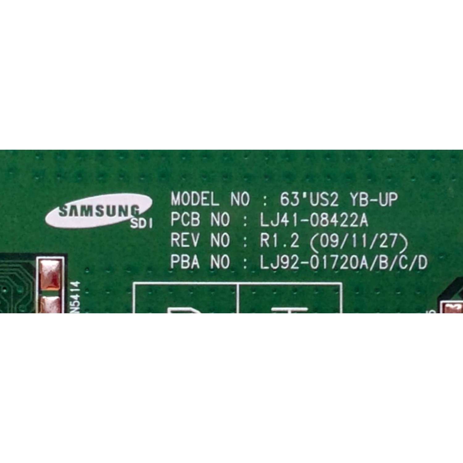 BUFFER RT / SAMSUNG BN96-12693A / 720A / LJ41-08422A / LJ92-01720A / MODELO PN63C550G1FXZA	 - Imagen 2