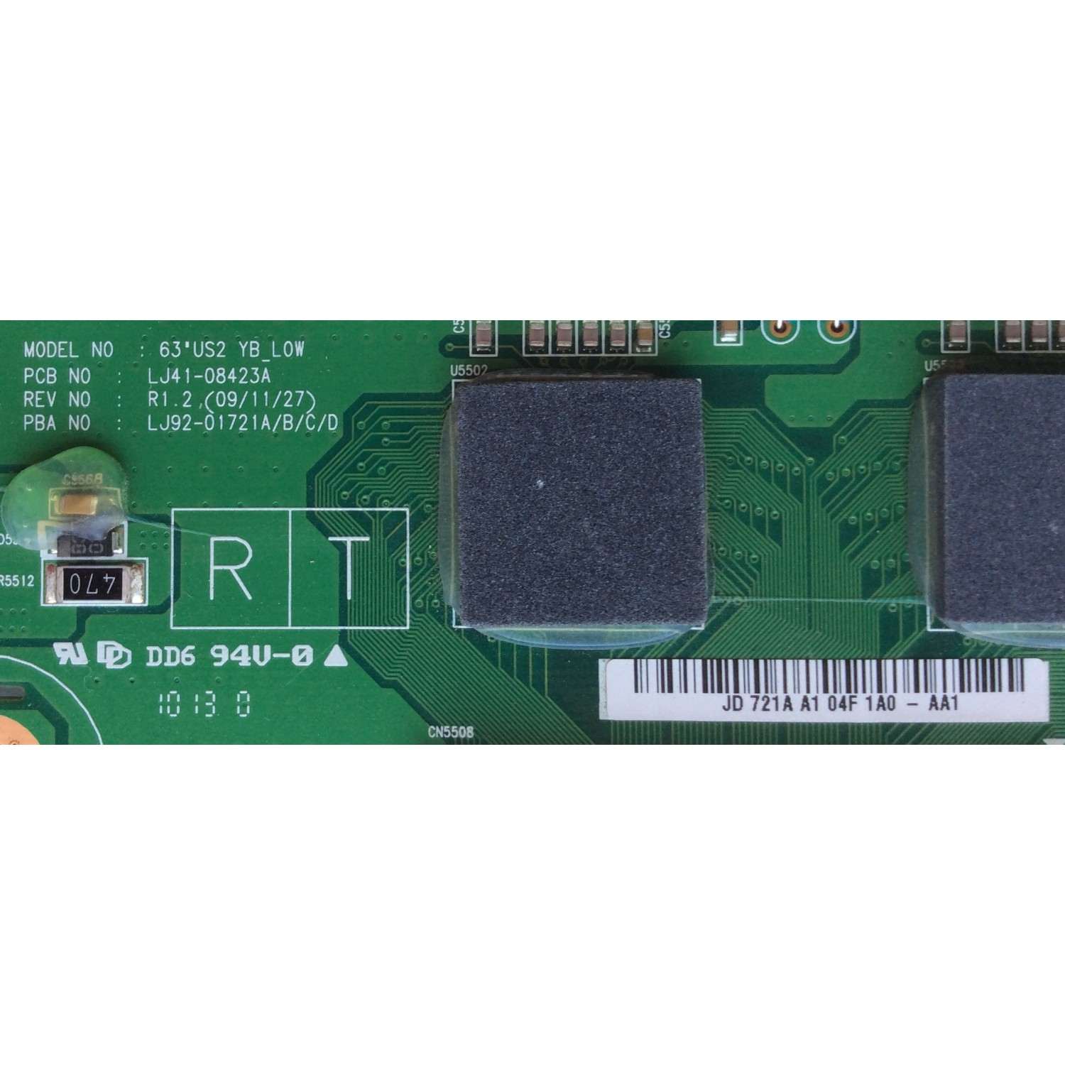 BUFFER RT / SAMSUNG BN96-12694A / 721A / LJ41-08423A / LJ92-01721A / MODELO PN63C550G1FXZA	 - Imagen 2