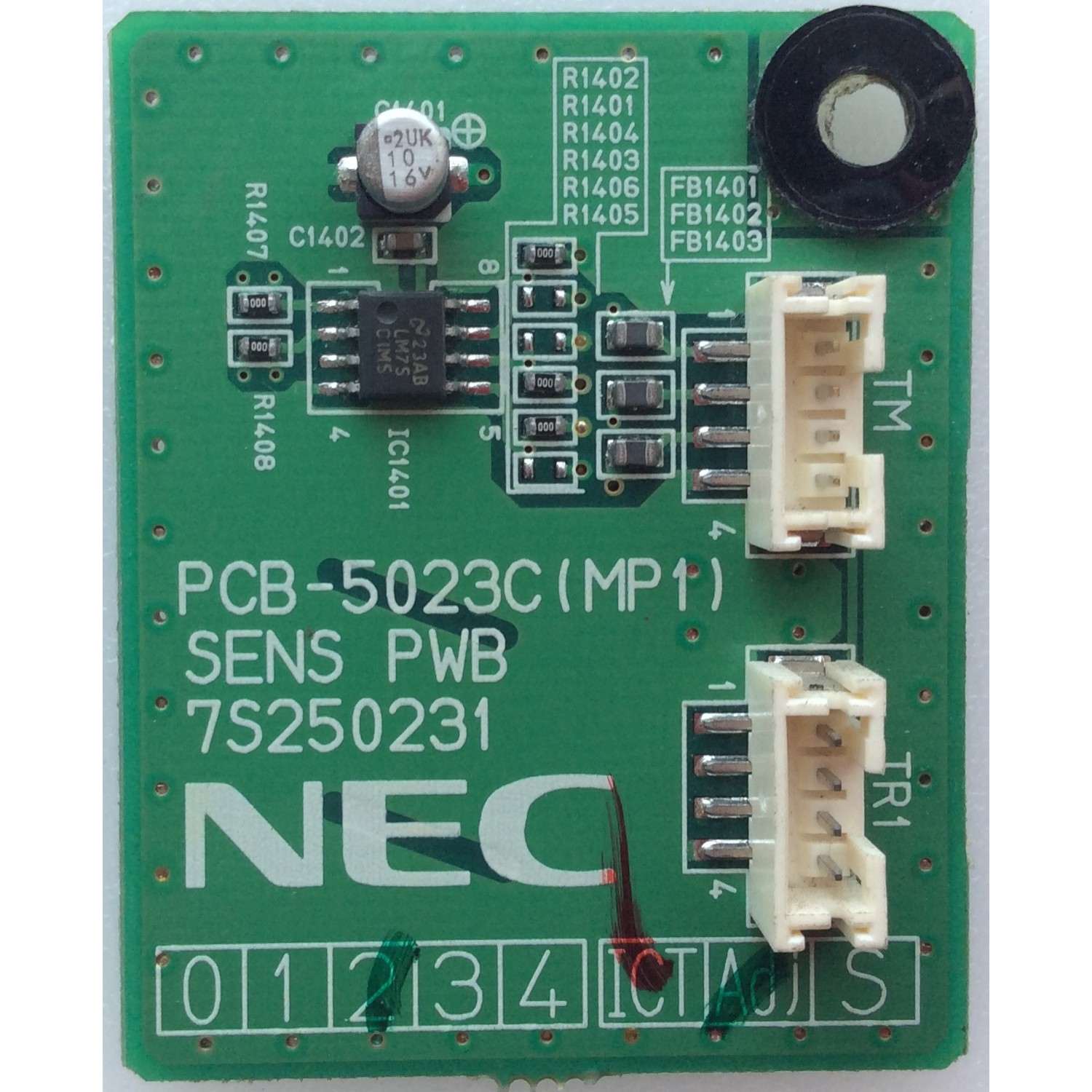 TARJETA SENSOR PWB / PHILIPS PCB-5023C / 7S250231 / MODELO 50FD9955	