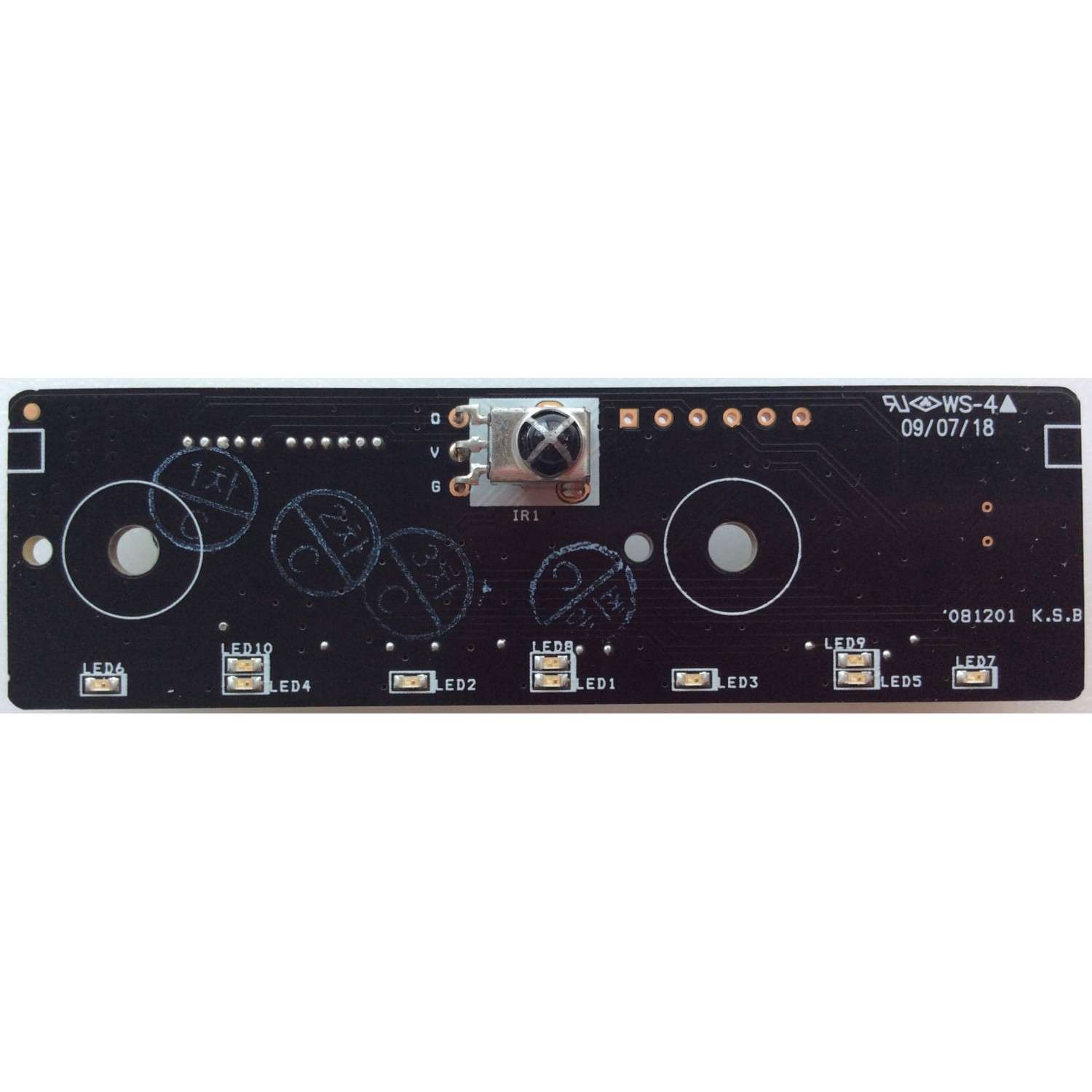 SENSOR IR CON LED / LG YW98897502A / 0XDA35V2.0L / MODELO 47LH303	 - Imagen 2