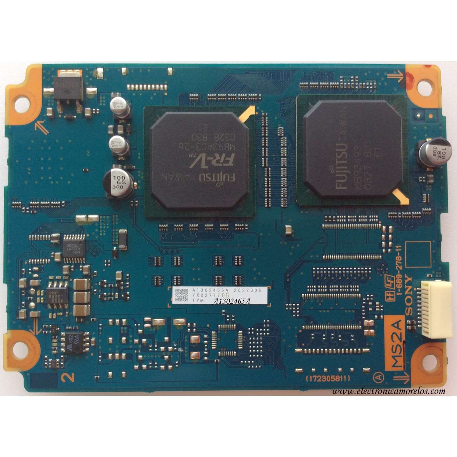 TARJETA MS2A / SONY A-1302-465-A / A1302465A / 1-689-278-12 / 172305812 / MODELO KE-50SX910	
