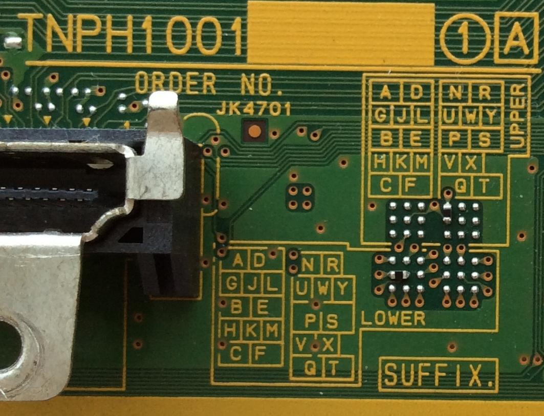 MAIN / PANASONIC TXN/A1SFUUS / TNPH1001UB / TNPH1001 / MODELO TC-P50X5	 - Imagen 2