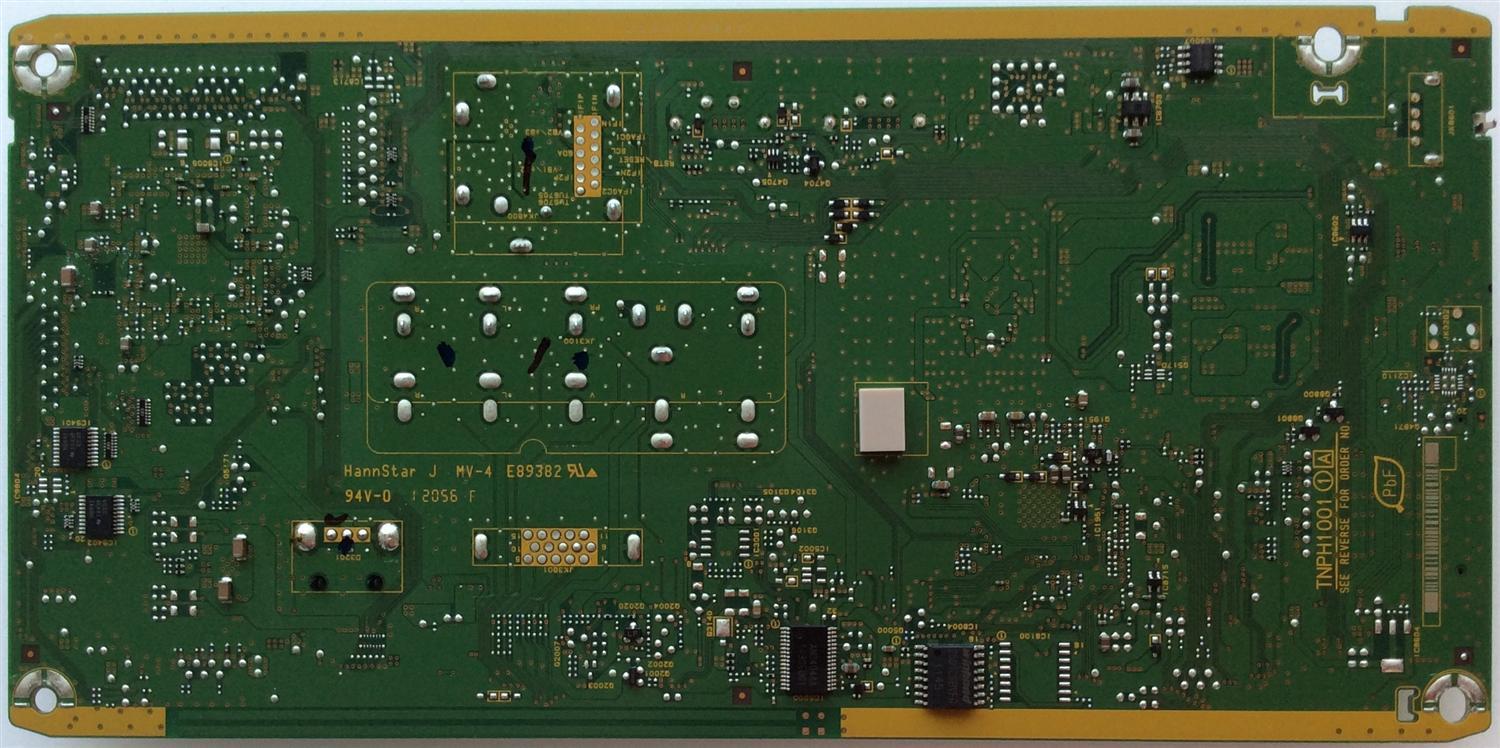 MAIN / PANASONIC TXN/A1SFUUS / TNPH1001UB / TNPH1001 / MODELO TC-P50X5	 - Imagen 3