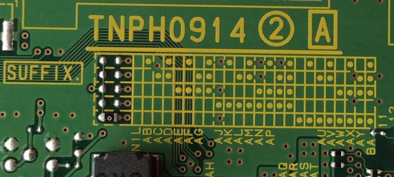 MAIN / PANASONIC TNPH0914 / TNPH0914AS / PANEL MC127FU1411 / MODELO TC-P50S30 / COMPARAR EL SUFFIX DE SU TARJETA CON LA DE LA FOTO - Imagen 2