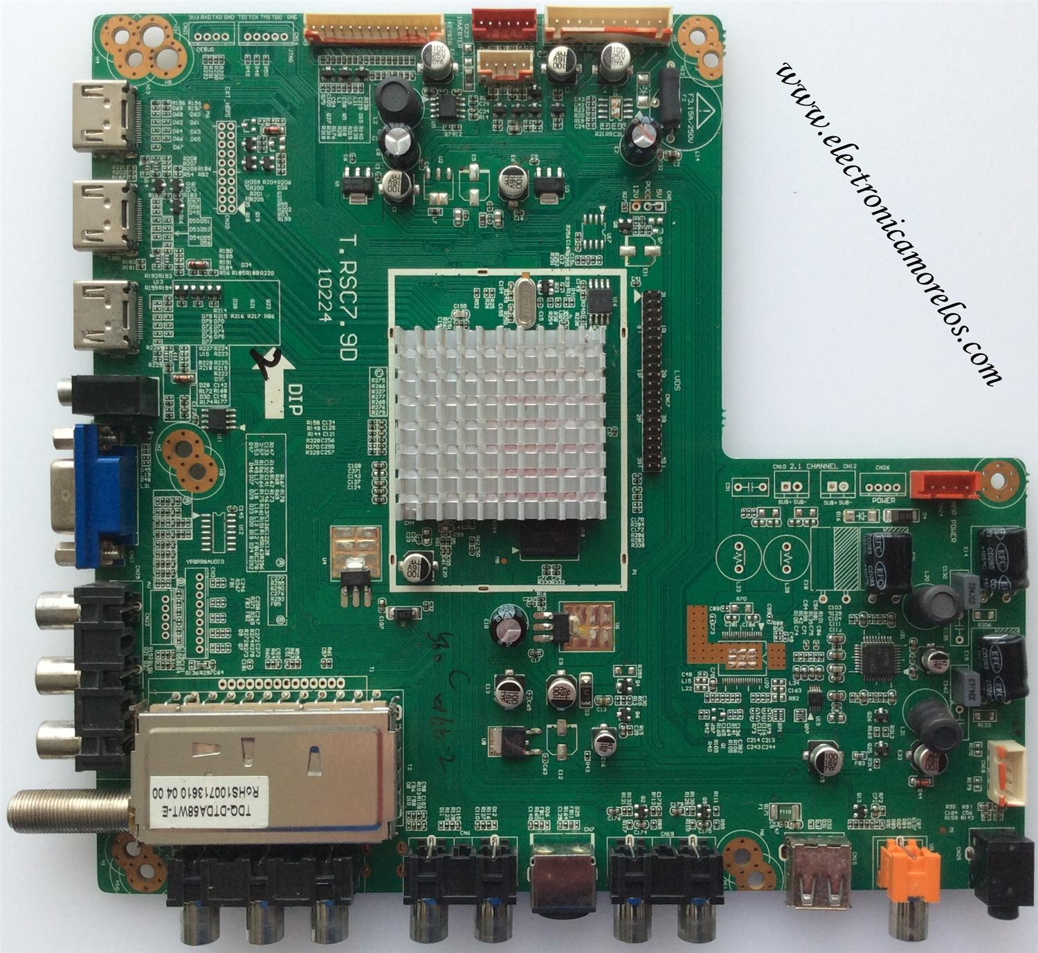 MAIN / PIXEL 1071007001 / T.RSC7.9D 10224 / T.RSC7.9D / 10224 / 107100700166 / MODELO PT-4299H	