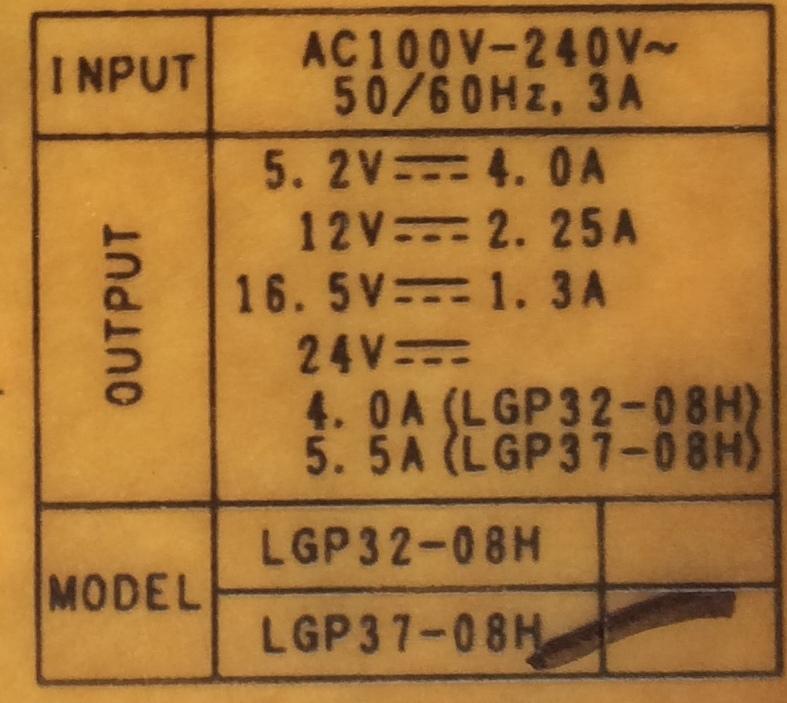 FUENTE DE PODER ORIGINAL PARA TV LG / NUMERO DE PARTE EAY40505001 / EAX40097901/14 / 40505001 / MODELO 37LG30-UD.AUSQLJM - Imagen 3