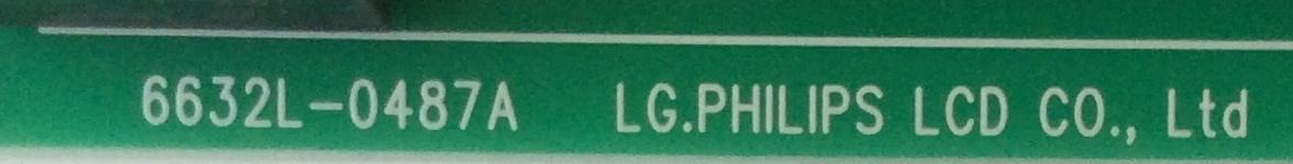 BACKLIGHT INVERSOR / VIZIO 6632L-0487A / PPW-CC47VT-S (A) / 6632L-0487A-S / MODELO SV470XVT1A LPPCEAK	 - Imagen 2