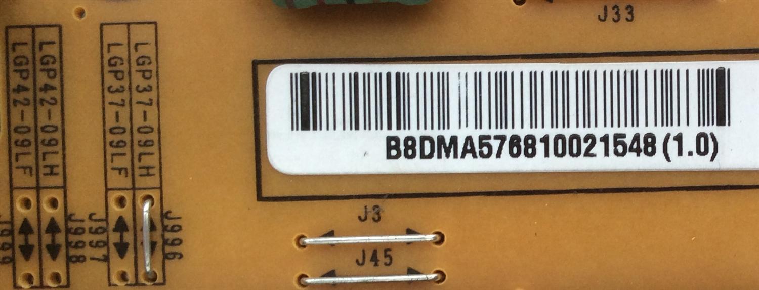 FUENTE DE PODER PARA TV LG / NUMERO DE PARTE EAY57681002 / 57681002 / EAX55357701 / LGP37-09LH / MODELOS 37LH20-UA / 37LH2000-ZA / 37LH200C-UA / 37LH3000-ZA / 37LH20-UA.BUSVLJM / 37LH2000-ZA.CEKVLH / 37LH200C-UA.AUSVLJR / 37LH3000-ZA.AEKDLJG - Imagen 2