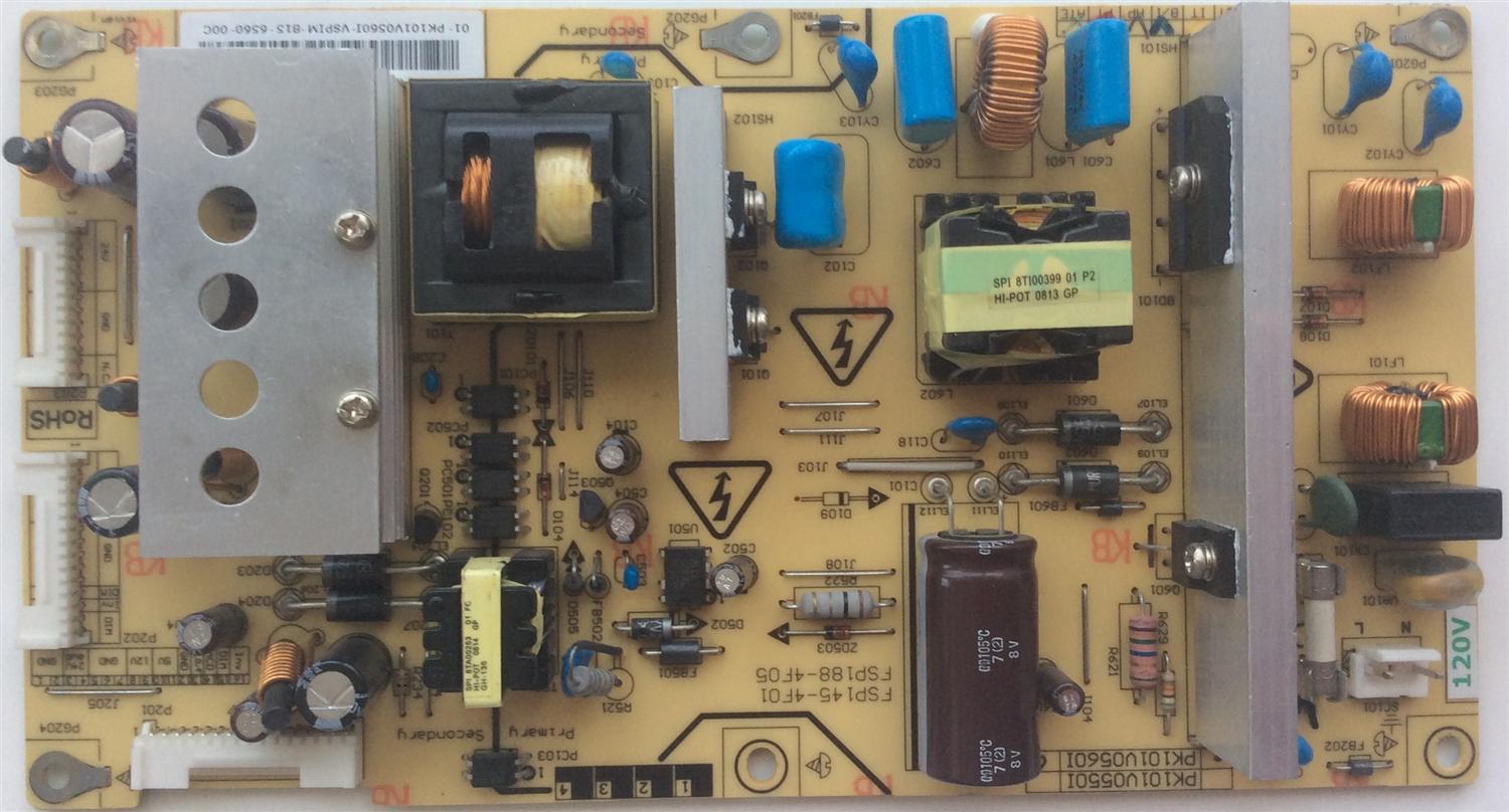 FUENTE DE PODER PARA TV TOSHIBA / NUMERO DE PARTE PK101V0560I / 3BS0177712GP / FSP188-4F05 / FSP145-4F01 / 01-PK101V0560I-VSPIM / PANEL LC370WXN (SA)(C1) / MODELOS 37AV50U / 37AV52U / 37AV500U / 37AV502U / 37CV510U / 37AV555D