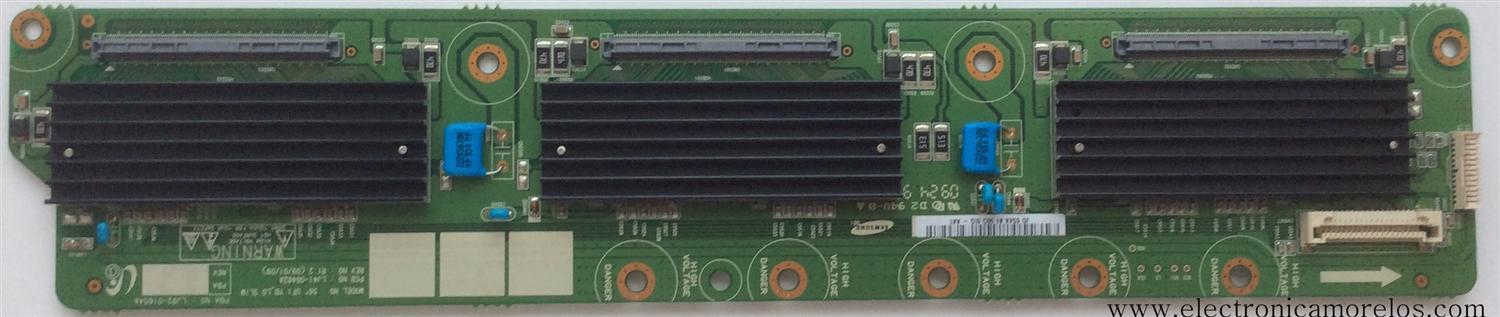 BUFFER / SAMSUNG BN96-11186A / LJ92-01654A / LJ41-06482A / 654A / MODELO PN58B860Y2FXZA BS02	