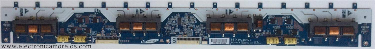 BACKLIGHT INVERSOR / JVC LJ97-02091A / 2091A / SSI460_16A01 / MODELO LT-46J300	