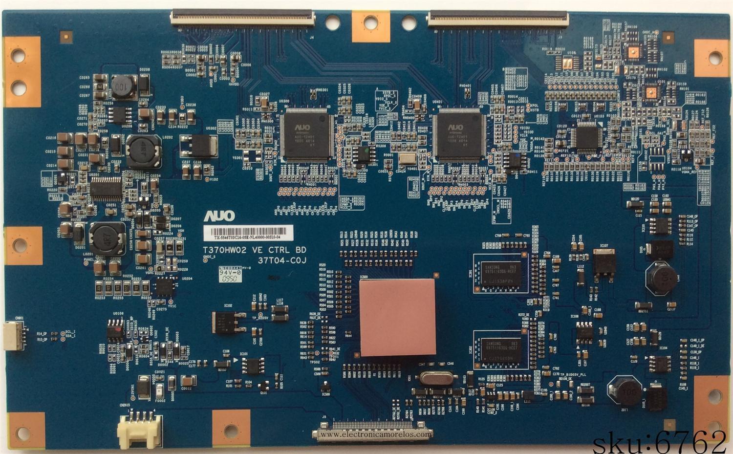 T-CON / SAMSUNG 55.46T03.C16 / 5546T03C16 / T370HW02 VE / 37T04-C0J / MODELO LN46B640R3FXZA	