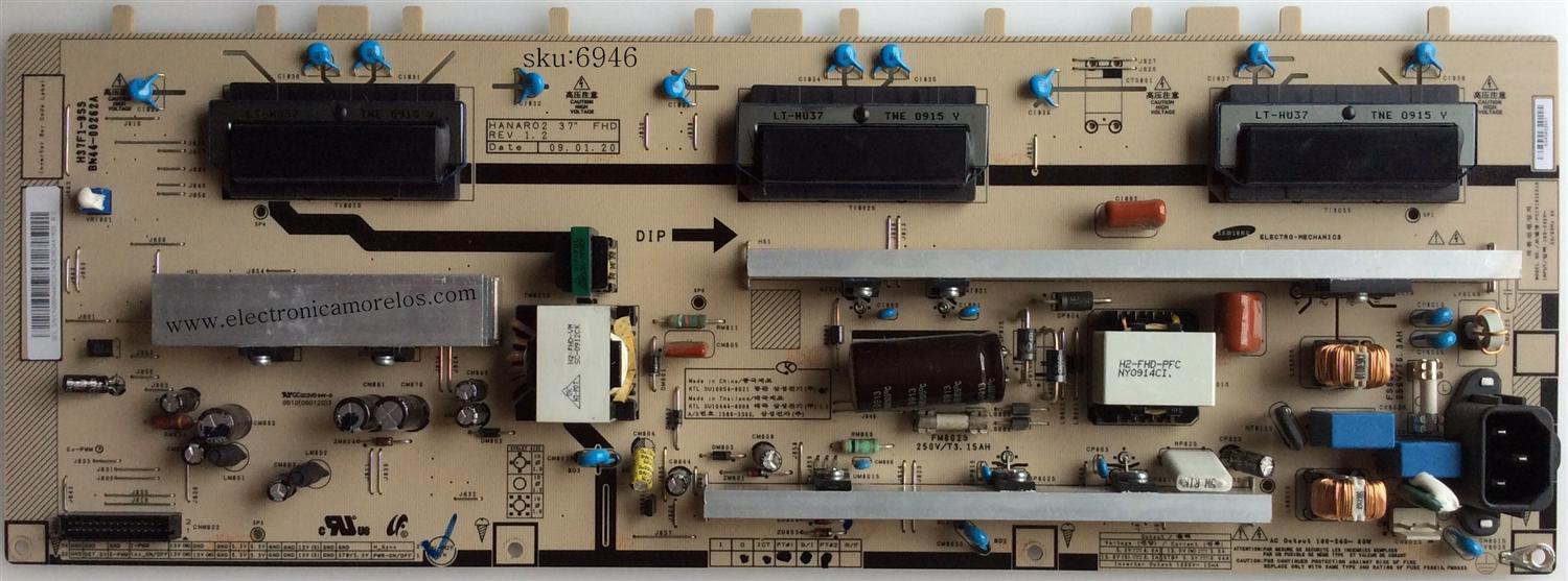 FUENTE BACKLIGHT SAMSUNG BN44-00262A / H37F1-9SS  / MOD. LE37B530P7W / LE37B651T3P / LE37B652T4 / LE37B653T5P / LE40B550A5 / LN37B457C6H / LN37B530P7F / LN37B550K1 / LE37B579A / LE37B554M2 / LE37B550A5 / LE37B551A6 / LE37B553M3 / LE37B554M2 / LN37B650T1