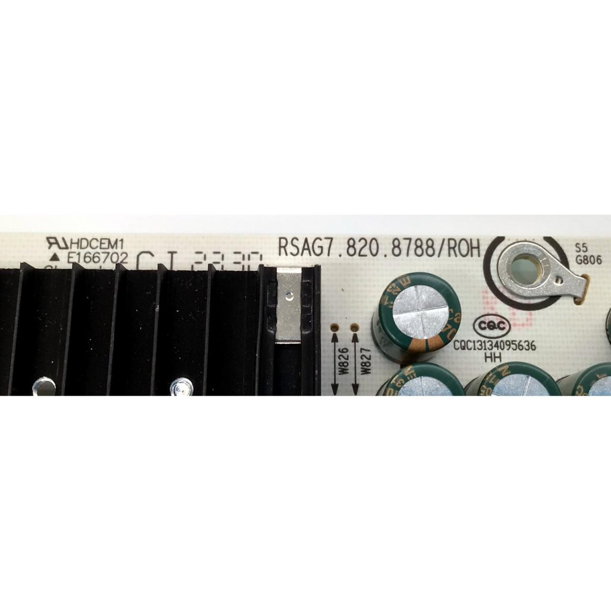 FUENTE DE PODER PARA TV HISENSE QLED / NUMERO DE PARTE 346840 / RSAG7.820.8788/ROH / HLL-5465WI / E166702 / CQC13134095636 / PANEL HD650Y1U72-T0LG\S0\GM\MCKD3A\ROH / DISPLAY HV650QUB-F70 / MODELO 65A7K / 65A7K 65A53FUA - Imagen 2