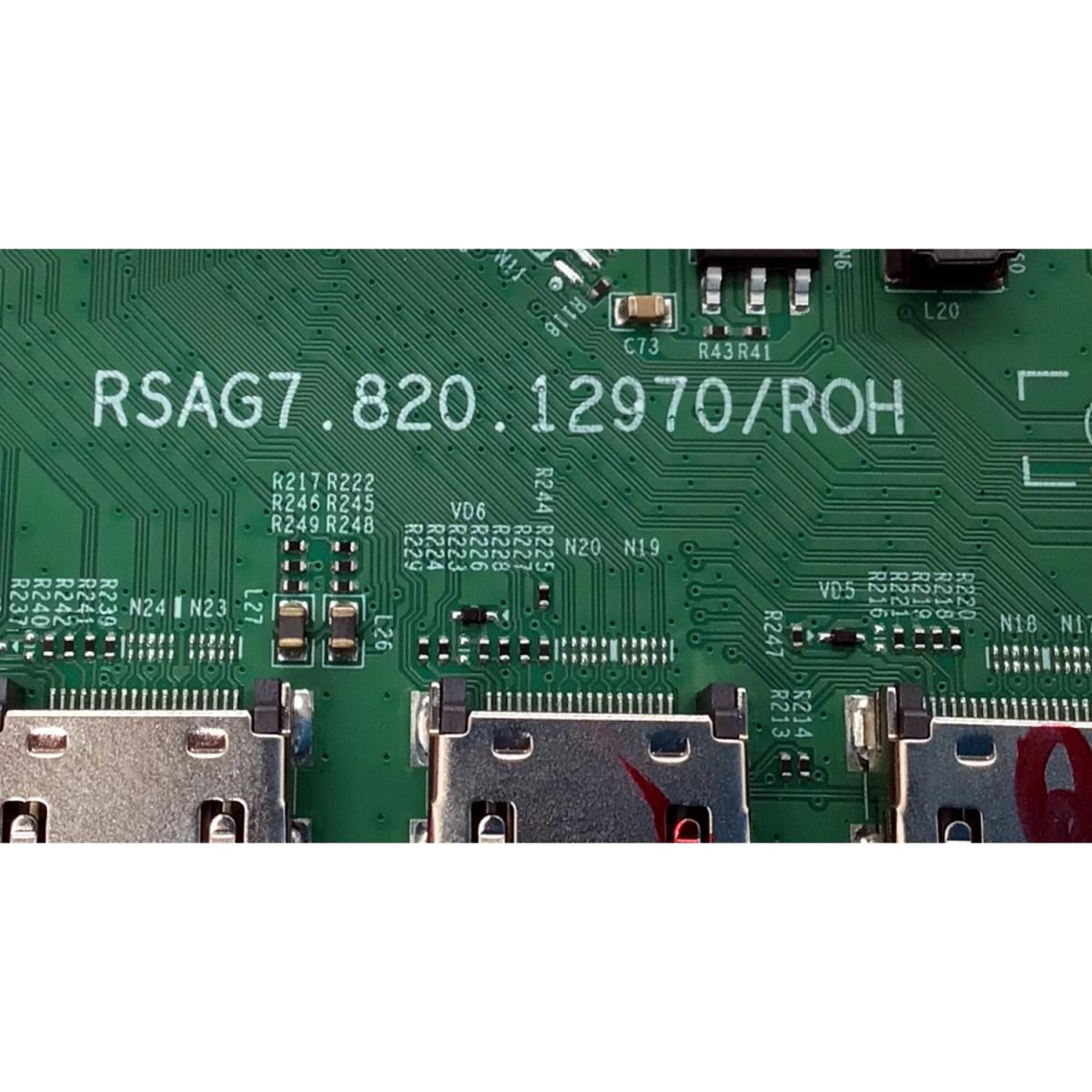 MAIN FUENTE ((COMBO)) PARA TV HISENSE 4K·UHD·HDR ((VIDAA)) / NUMERO DE PARTE 334544 / RSAG7.820.12970/ROH / 55A51HUV / 334545 / X02DE047196A / PANEL HD550H1U71-T0L3\S0\GM\ROH / DISPLAY HF550QUB-F20 / MODELOS 55A6KV / 55A65KV - Imagen 3