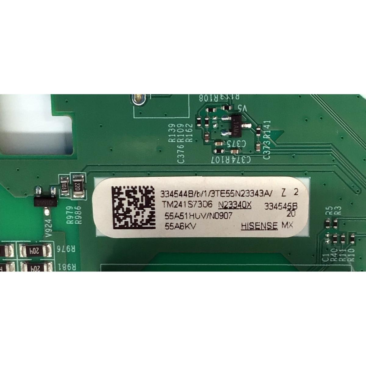 MAIN FUENTE ((COMBO)) PARA TV HISENSE 4K·UHD·HDR ((VIDAA)) / NUMERO DE PARTE 334544 / RSAG7.820.12970/ROH / 55A51HUV / 334545 / X02DE047196A / PANEL HD550H1U71-T0L3\S0\GM\ROH / DISPLAY HF550QUB-F20 / MODELOS 55A6KV / 55A65KV - Imagen 4