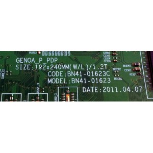 MAIN / SAMSUNG BN94-04402C / BN41-01623C / BN97-05515A / PANEL PP50FF056A / MODELOS PN51D8000FFXZA N202 / PN51D8000FFXZA N504 / PN51D8000FFXZA N101 / PN51D8000FFXZA - Imagen 4