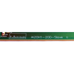 BACKLIGHT INVERTER SLAVE / LG 27-D020744 / I420H1-20D-A001A / I420H1-20D-Slave / PANEL V420H1-L12 REV.C1 / MODELOS 42LG50-UA / 42LG50-UA AUSHLJM - Imagen 3