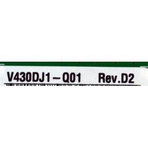 KIT DE TARJETAS ORIGINAL PARA TV ELEMENT XUMO TV / NUMERO DE PARTE 9011-240038-WC2010EK / TPD.T962D4.PC761 (T) / T-CON 7ADDJ1012 / B002HW703 / PANEL K430WDJ1 / DISPLAY V430DJ1-Q01 REV.D2 / MODELO E550AE43C - Imagen 2