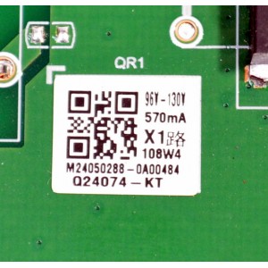 KIT DE TARJETAS ORIGINAL PARA TV ELEMENT XUMO TV / NUMERO DE PARTE 9011-240038-WC2010EK / TPD.T962D4.PC761 (T) / T-CON 7ADDJ1012 / B002HW703 / PANEL K430WDJ1 / DISPLAY V430DJ1-Q01 REV.D2 / MODELO E550AE43C - Imagen 5