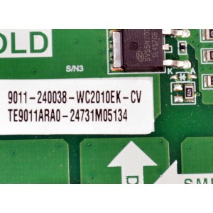 KIT DE TARJETAS ORIGINAL PARA TV ELEMENT XUMO TV / NUMERO DE PARTE 9011-240038-WC2010EK / TPD.T962D4.PC761 (T) / T-CON 7ADDJ1012 / B002HW703 / PANEL K430WDJ1 / DISPLAY V430DJ1-Q01 REV.D2 / MODELO E550AE43C - Imagen 7