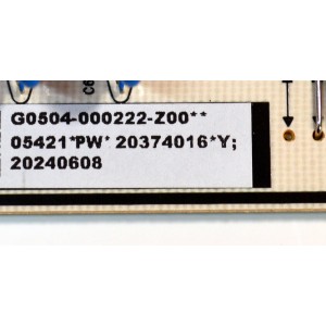 KIT DE TARJETAS ORIGINAL PARA TV TCL / NUMERO DE PARTE MAIN 30800-000501 / 40-MR17G7-MAA2HG / 11602-500466 / 30801-000480 / V8-MR17K01-LF / FUENTE G0504-000222 / 40-L20XH4-PWC1ZG / 11601-500051 / PANEL LVU75NDAL / DISPLAY ST7461D03-2 / MODELO 75S41BR - Imagen 4