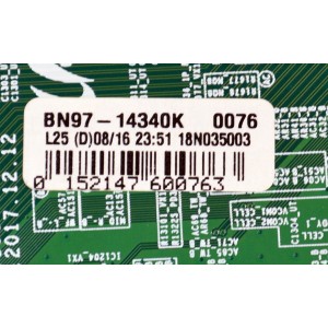 KIT DE TARJETAS ORIGINAL PARA TV SAMSUNG / NUMERO DE PARTE BN94-13061A / BN41-02636A / BN41-02636 / BN97-14340K / FUENTE BN44-00874D / L75E7NR_NHS / BN4400874D / PANEL CY-QN075FLLV1H / DISPLAY LSF750FF05-N01 / MODELO QN75Q6FNAFXZA - Imagen 5